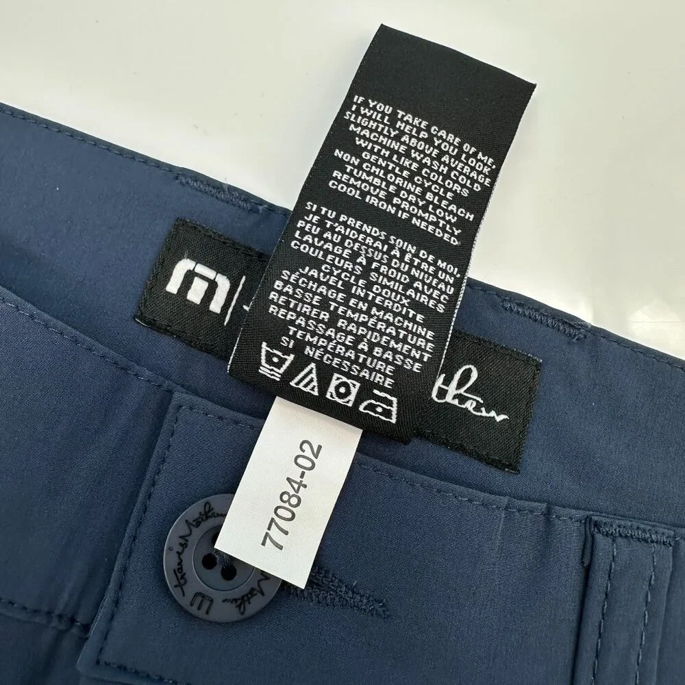 Travis Mathew Men's Majestic X Players Golf Pant,‎ W30 x L32, Blue Nights